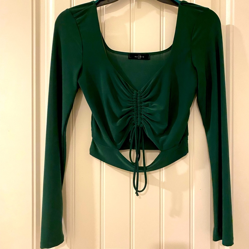 Beautiful Green crop Top 💚